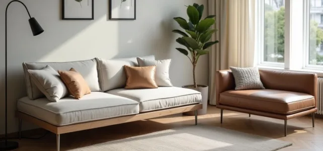 Banquettes-lit en tissu vs cuir : résistance et durabilité, qui gagne ? Banquettes-lit en tissu vs cuir : résistance et durabilité, qui gagne ?